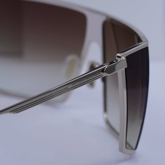Victoria Beckham VB249S 714 Rectangle Sunglasses – Gold/Brown Gradient - Picture 8 of 9
